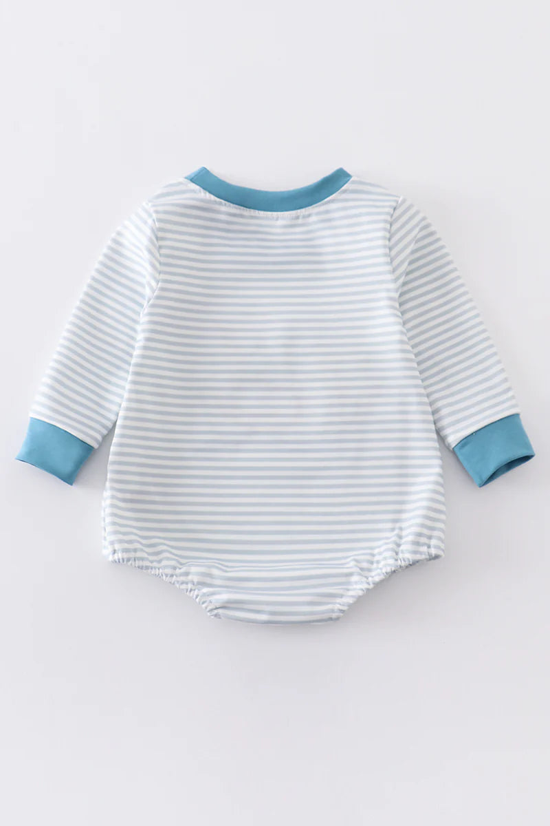 Blue Stripe Duck Bubble